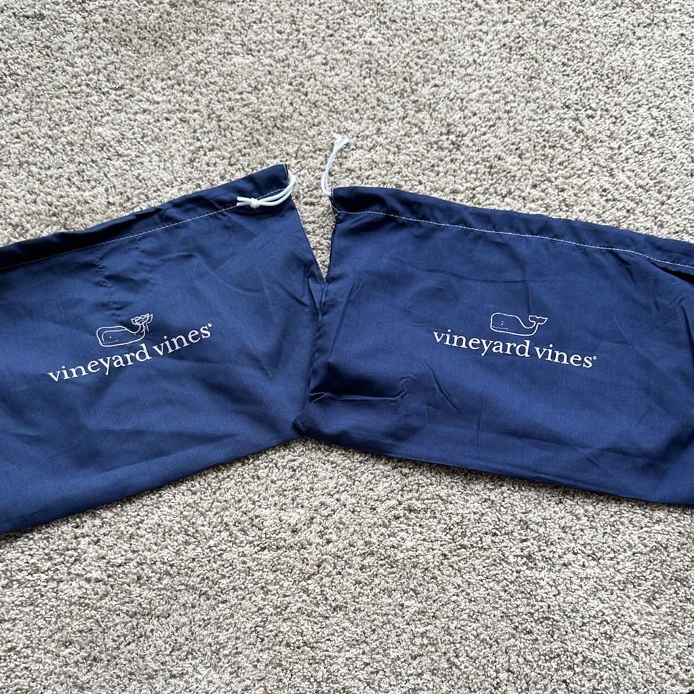 2 - Vineyard Vines Blue Accessory Bags
